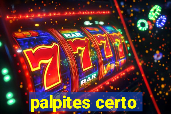 palpites certo